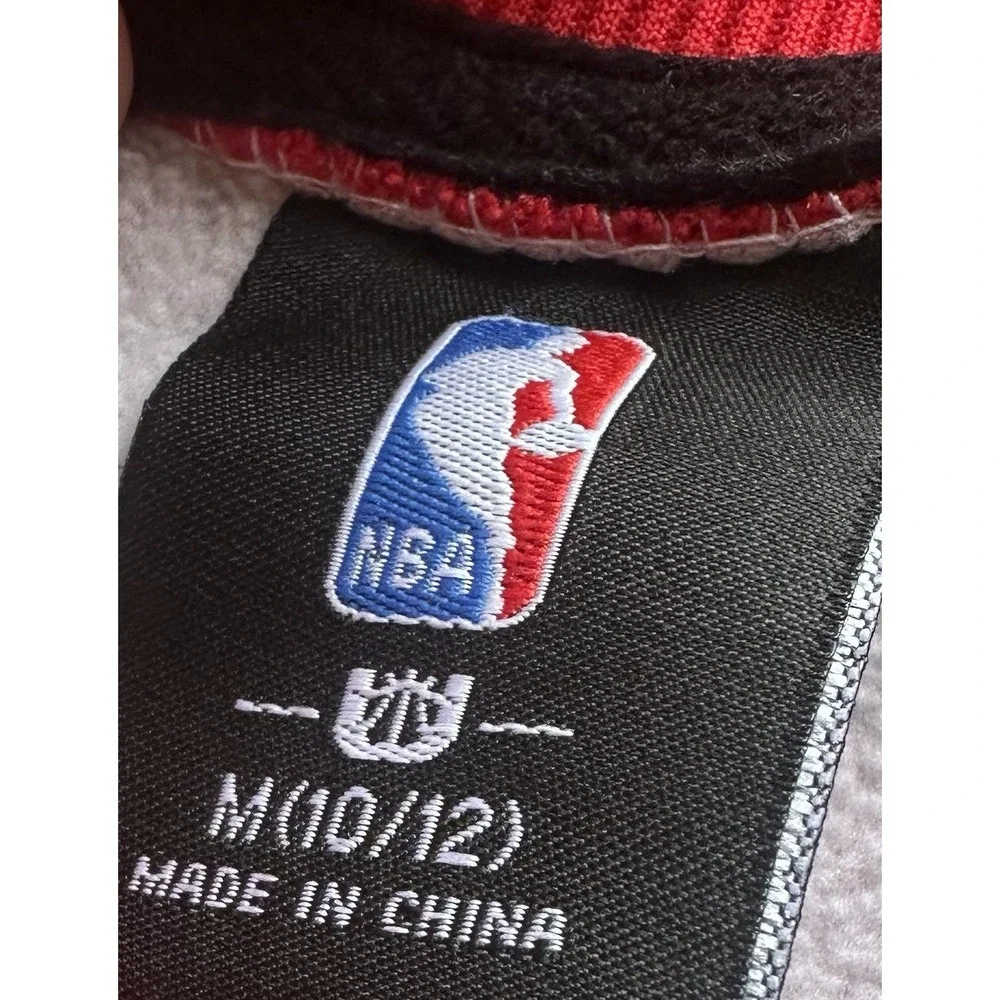 Chicago Bulls All Over Print Multi Color‎  Buttons Jacket NBA Kids 10/12